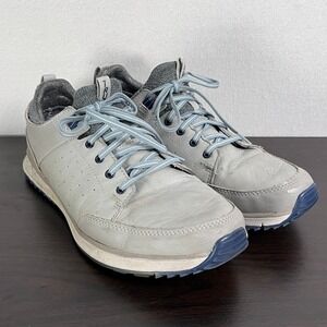 TRUE Linkswear Outsiders Mens 11 Grey‎ Leather Spikeless Golf Shoes TL2018-2